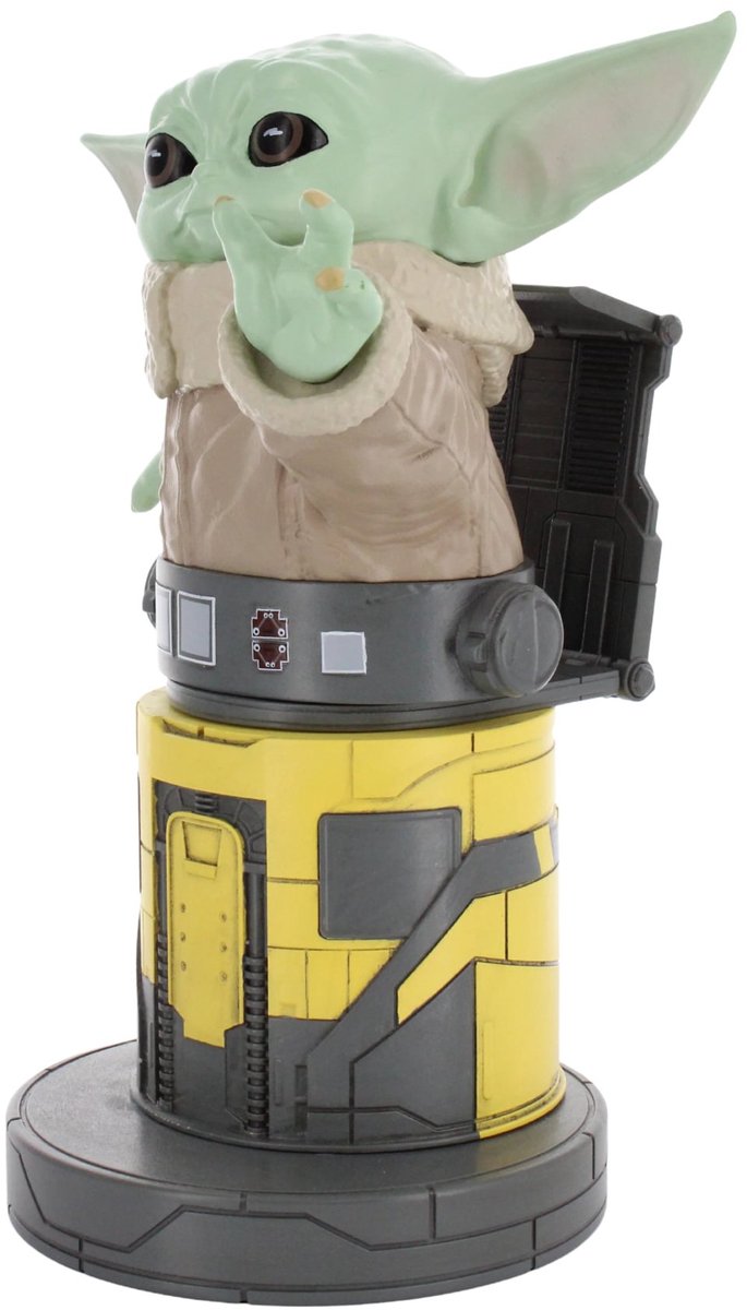 Star Wars - Grogu Mandalorian apprentice - figurine standaard voor telefoon | controller | oplaadcase (Cable Guys R.E.S.T.) — afbeelding 10