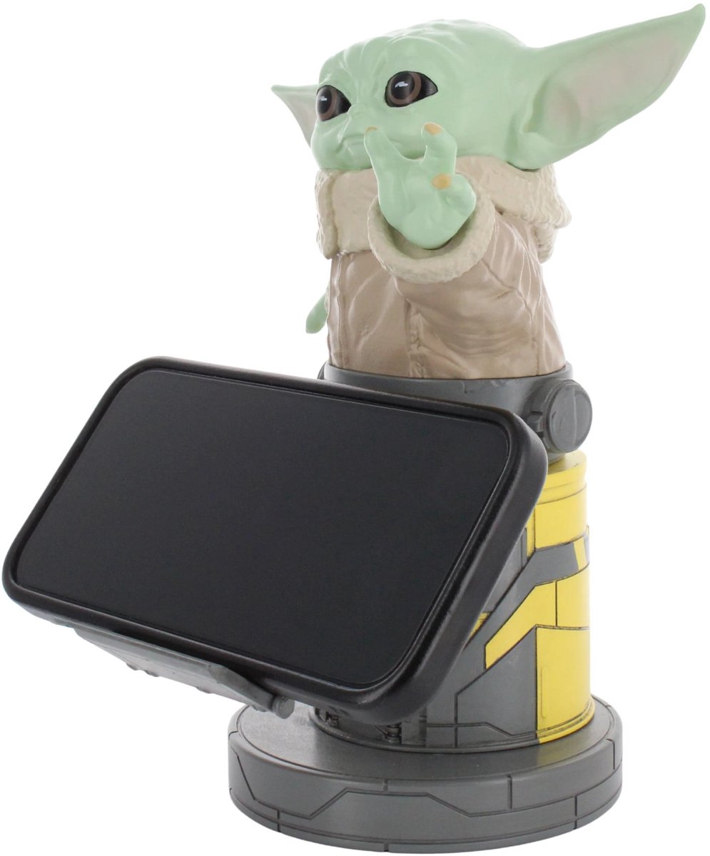 Star Wars - Grogu Mandalorian apprentice - figurine standaard voor telefoon | controller | oplaadcase (Cable Guys R.E.S.T.) — afbeelding 13