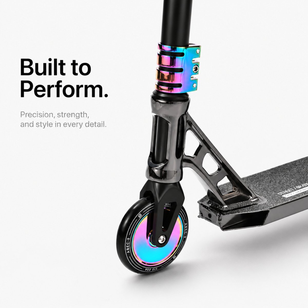 Suotu Stuntstep Professioneel - Step - 110mm - Speelgoed Jongens/Meisjes - Kinderstep - ABEC-9 - 100KG - Aluminium — afbeelding 3