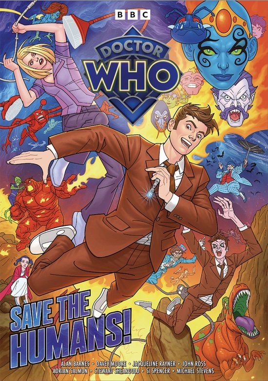 Doctor Who: Save The Humans! - cover
