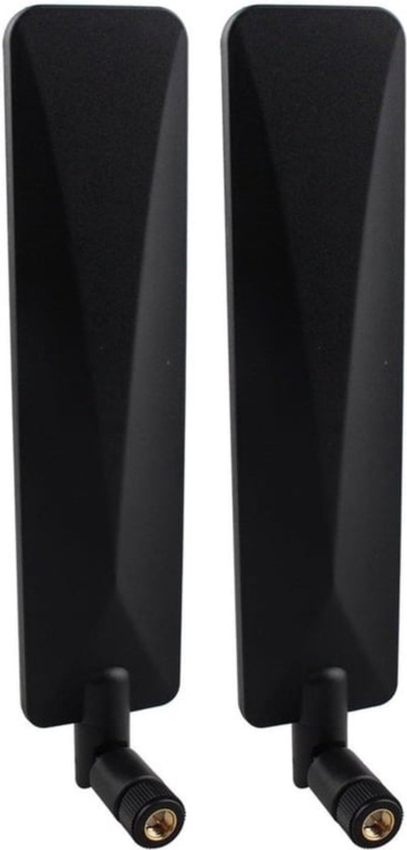4G LTE Antenne SMA Mannelijke Antenne 9dBi - Compatibel met Vodafone EE O2 Drie Huawei Netgear ZTE - Voor Router Gateway Modem Trail Camera - Set van 2