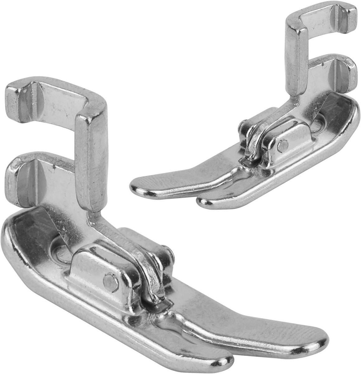 Naaimachine Persvoet - Rechte Steek Voet - Naden Naaien - Brede Compatibiliteit - 3.1 x 1.9 x 1 cm - Zilver