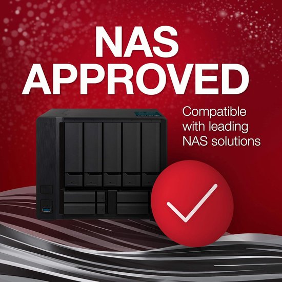 Interne Harde Schijf - NAS Schijf - Opslag Uitbreiden - Gegevensherstel Service - 4 TB - Zilver van Interne Harde Schijf — afbeelding 4