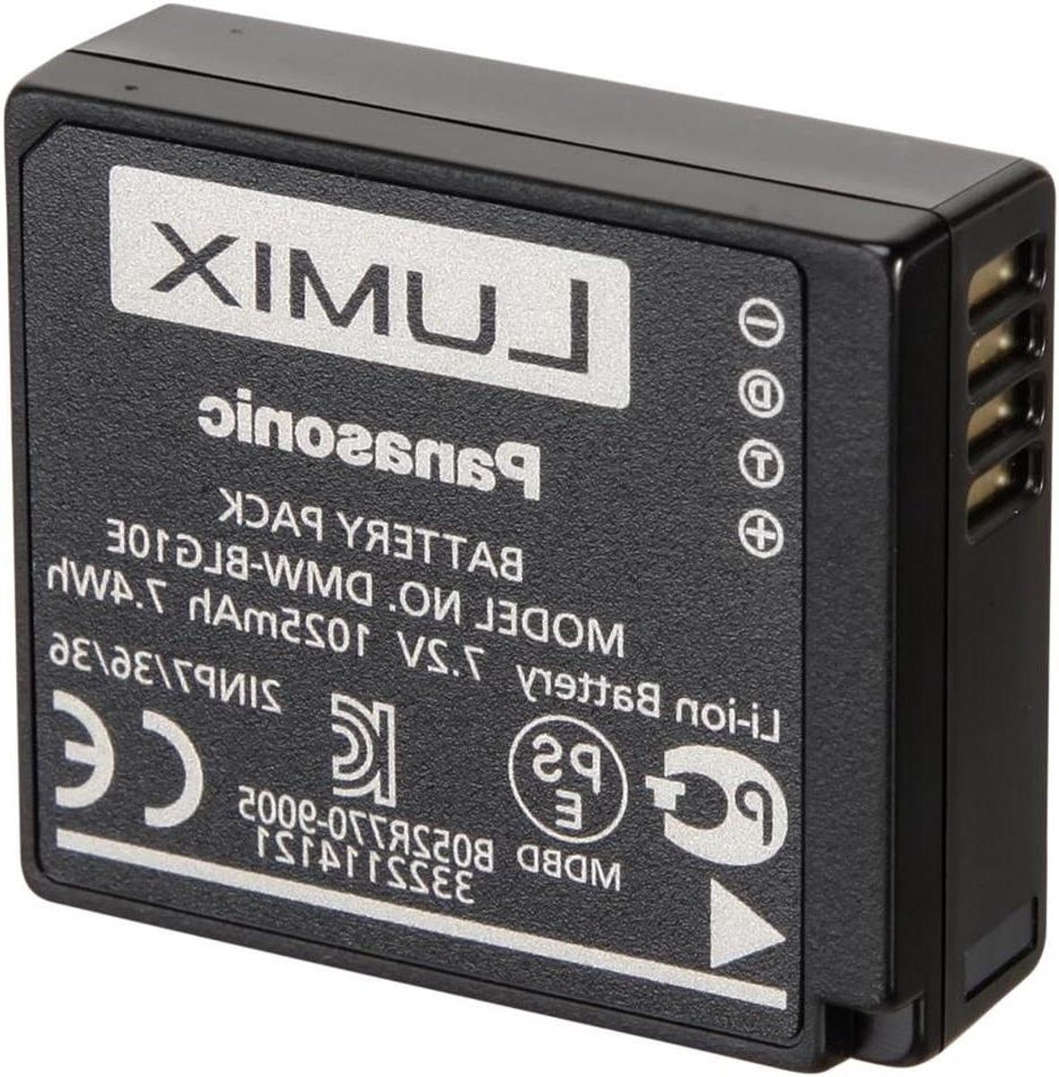 Camera Batterij - Accu Opladen - Meer Opnames Maken - Hoge Capaciteit - 72 Volt - Zwart