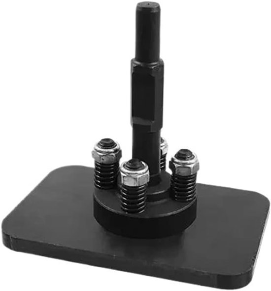Grondstamper - Trilplaat - Bodem Compacteren - Efficiënte Verdichting - 50 g - Zwart — afbeelding 2