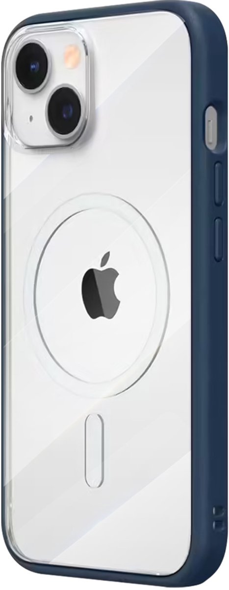 Rhinoshield, Magsafe hoesje Geschikt voor Apple iPhone 15 Plus Modular MOD NX(TM), Blauw