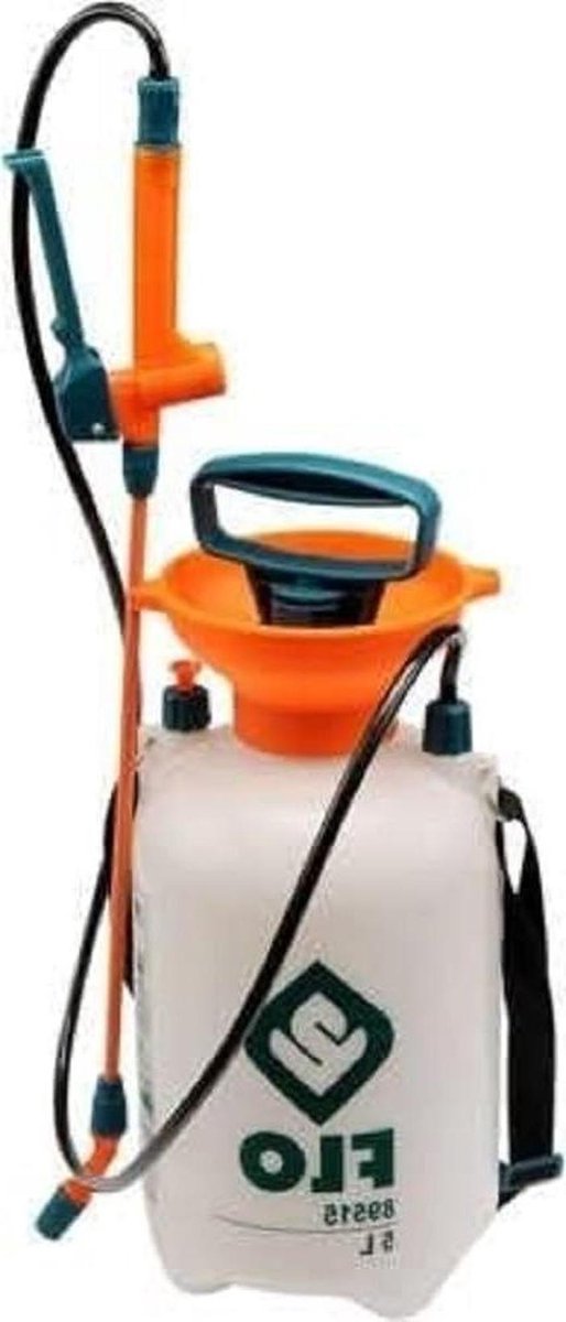 Drukspuit - Sproeier Tuin - Planten Verzorgen - Draagband Inbegrepen - 5 Liter - Groen