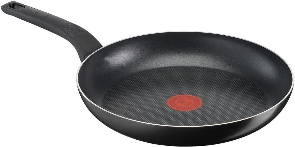 Koekenpan - Koekepan Bakpan - Dagelijks Koken - Gemakkelijk Schoonmaken - 30 cm - Zwart