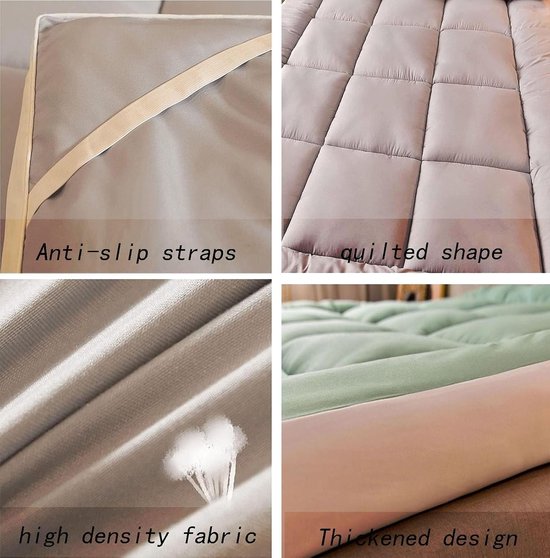 Opvouwbare Matras - Gastematras Vloerbed - Comfortabel Slapen - Ergonomisch Ontwerp - Full Size - 005 — afbeelding 4