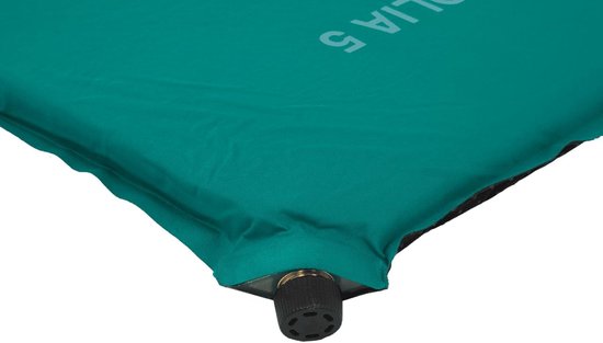 Slaapmat - Zelfopblazend - Kamperen en outdoor - Zelfopblazend comfort - 1-persoons - Groen — afbeelding 2