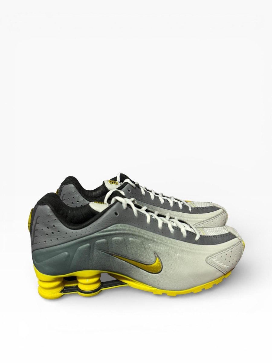 Nike Shox R4 Special Edition Sneakers Heren Wit