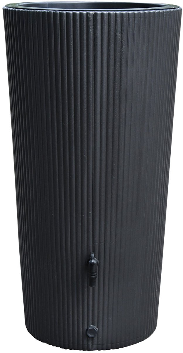 Meuwissen Agro - Regenton 2 in 1 Waal - 200 liter - Antraciet of grijs