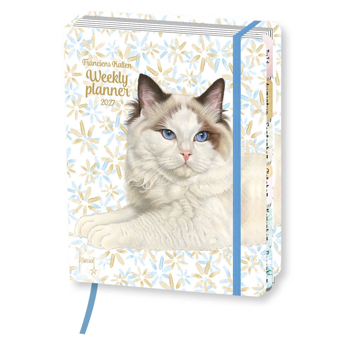 Franciens Katten Weekplanner 2027 Lizzy