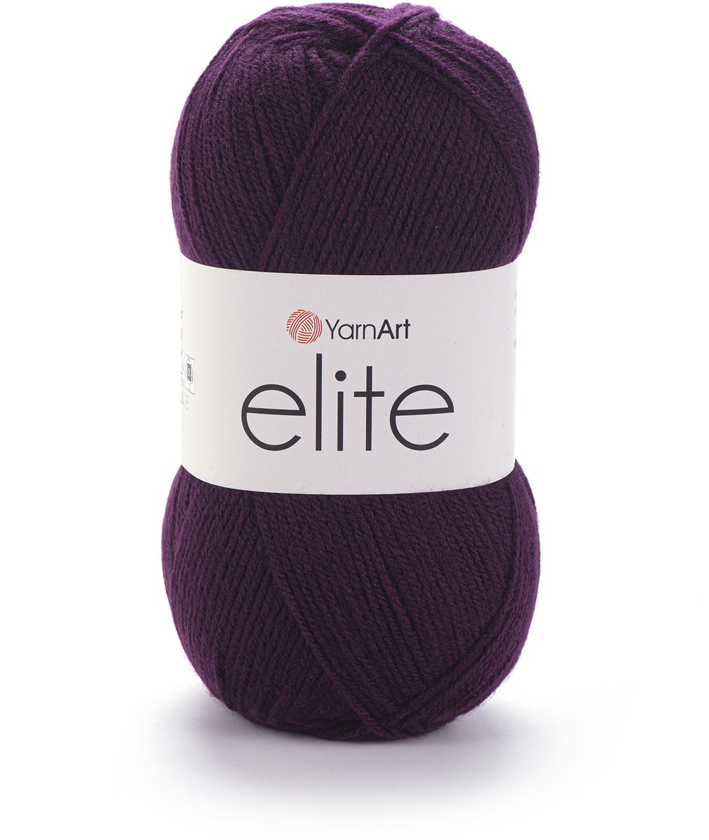 YarnArt Elite Garen – Premium Acryl Breigaren & Haakgaren voor Dekens, Truien en Accessoires - 100g / 300m - Kleur 49