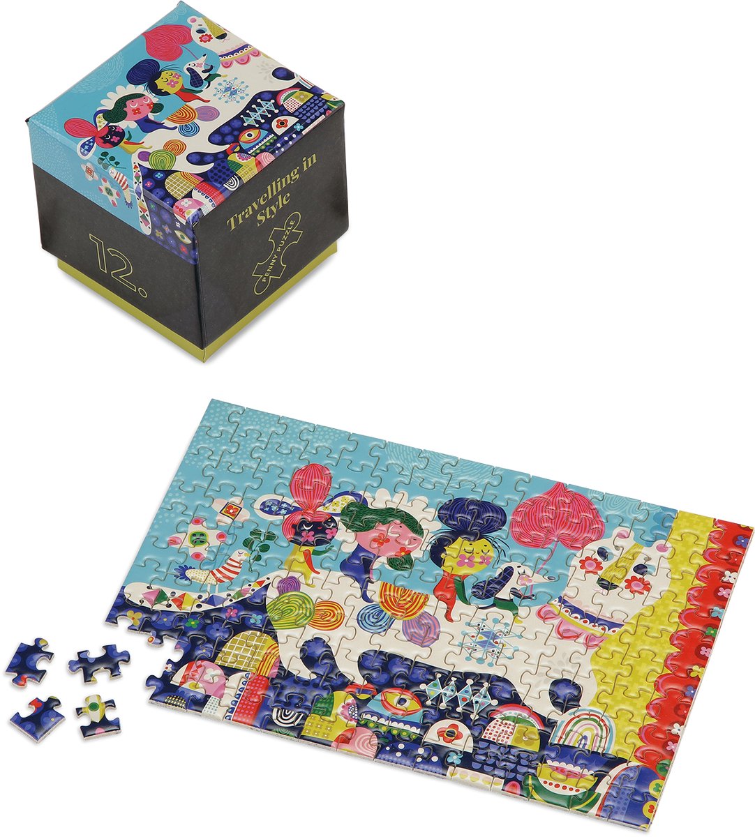 Penny Puzzle Traveling in Style (10X15CM/150ST)