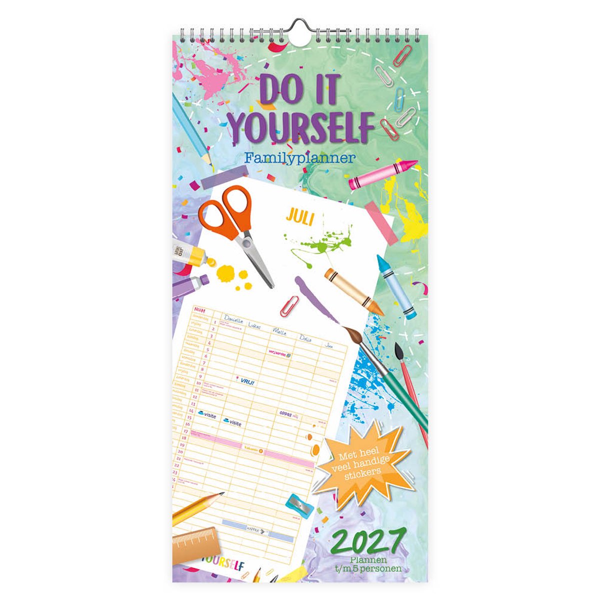 Do it Yourself Familienotitiekalender 2027