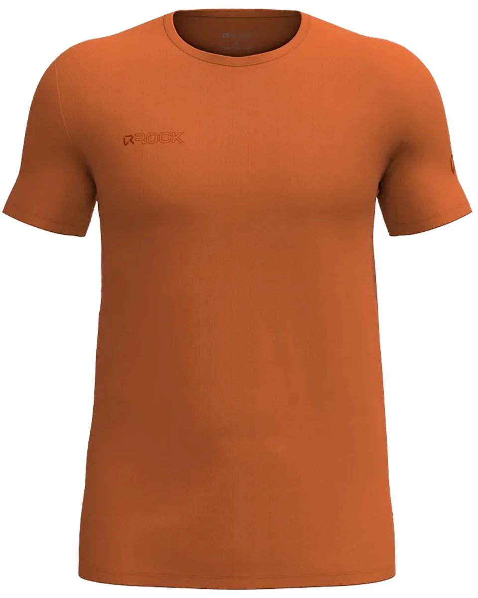 Rock Experience Corp T-shirt Met Korte Mouwen Man Rust