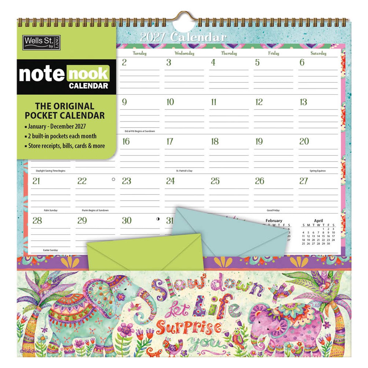Simple Inspirations Pocket Note Nook Kalender 2027