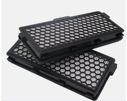 2x Hepa Filter - Geschikt voor Miele Classic Compact C1, Complete C2 & C3 - Koolstof Filter - Hepa Airclean 50 Filter
