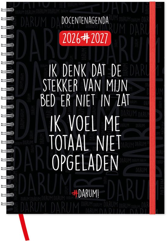 Darum! Docentenagenda 2026-2027 A5