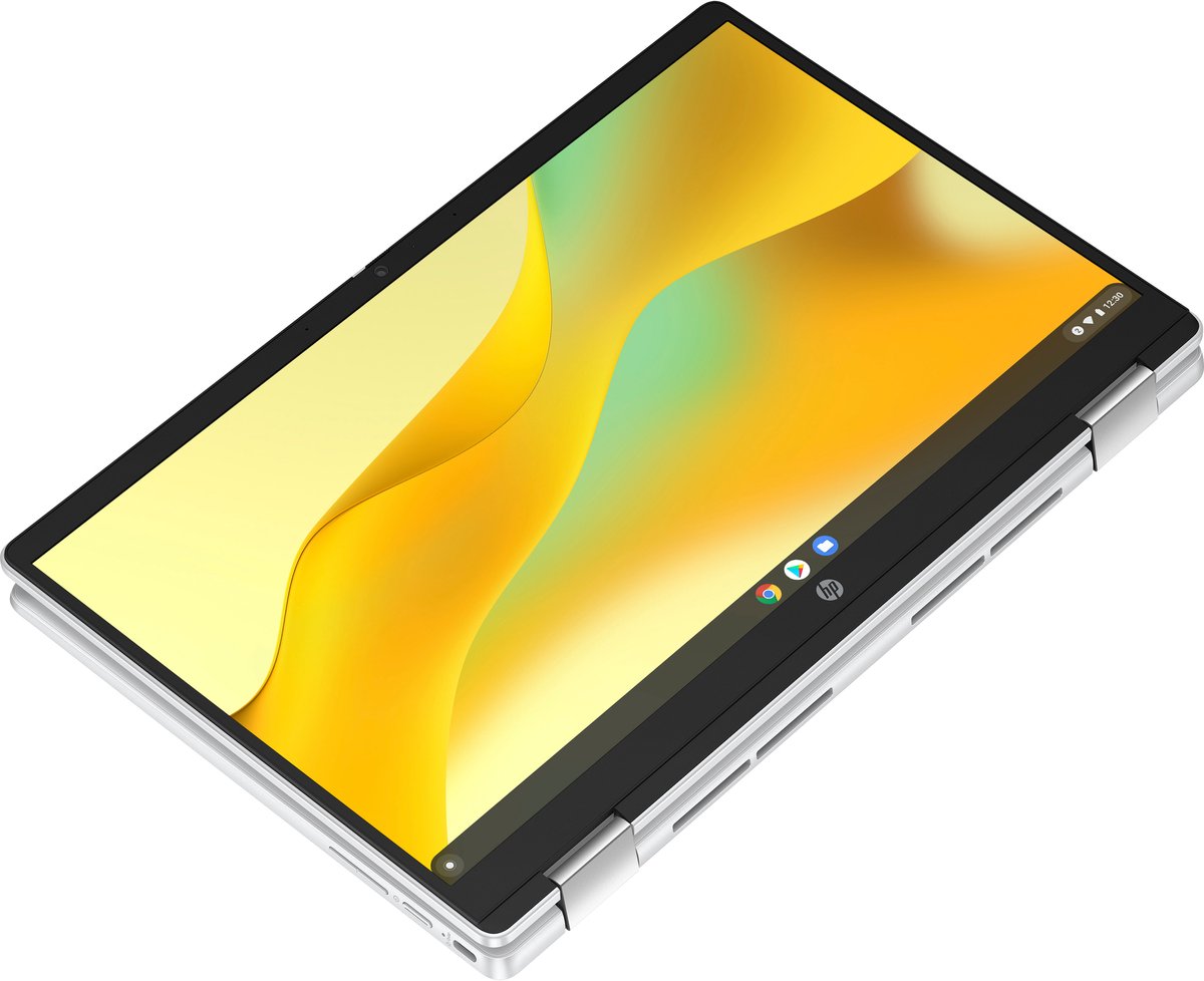 HP Chromebook x360 14b-cd0128ndx Intel® N N200 35,6 cm (14") Touchscreen Full HD 8 GB LPDDR5-SDRAM Wi-Fi 6 (802.11ax) ChromeOS Zilver thumbnail 5