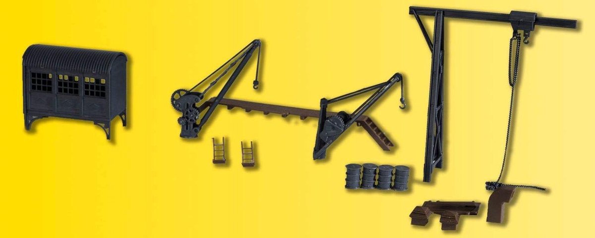 Bouwpakket Kraan - Modelbouw Schaal - Diorama Bouwen - Beginnersniveau - Schaal 1:87 - Niet gespecificeerd