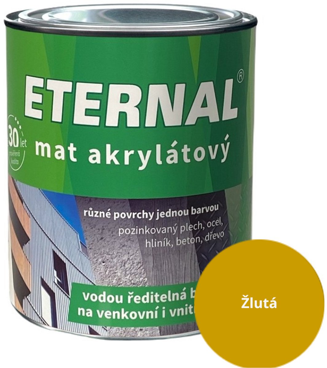 Eternal MAT Acryl 0,7 kg, 05 Geel