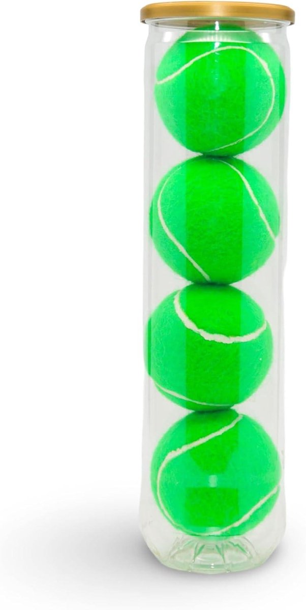 Tennis Ballen - Sport Ballen - Tennis Training Huisdier Spelletjes - Type 2 ITF Standaard - 66mm Diameter - Groen