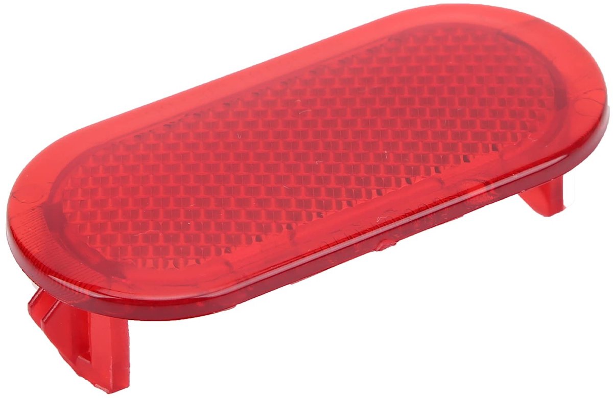 Solidchoice - Dailygoody - Deurreflector - Eenvoudige installatie - Rood - Vervangingsonderdeel - Geschikt voor 2006-2015 - Voor auto