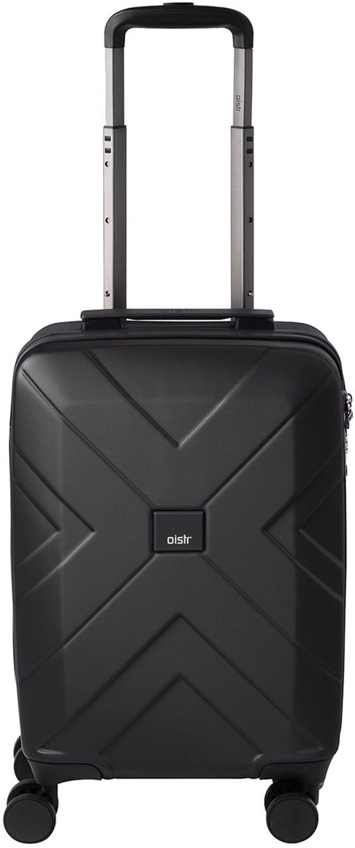 Oistr Napoli Handbagage Spinner 55 cm - 38 liter - 55x35x20 cm - zwart