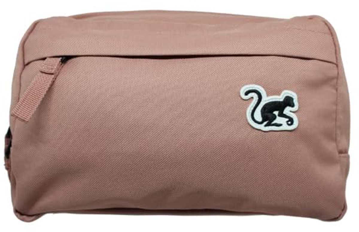 Crossbody heuptas - Hondentas - Unisex tas voor volwassenen - 2 liter - Gerecycled (roze)