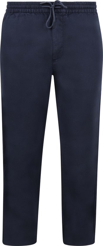Steppin' Out Chicago Chino broek Linen Donkerblauw (navy) - Maat L - Heren - Mannen broeken