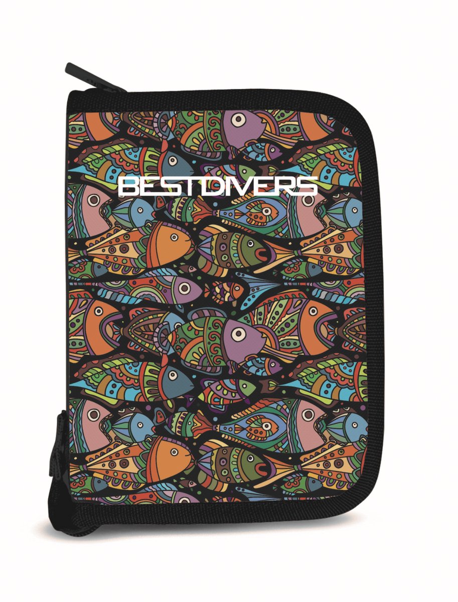 Best Divers Duiklogboek Set – Compleet Logboek + Navulpagina’s (24 Dives) – 6 Rings – Duikregistratie - vissen