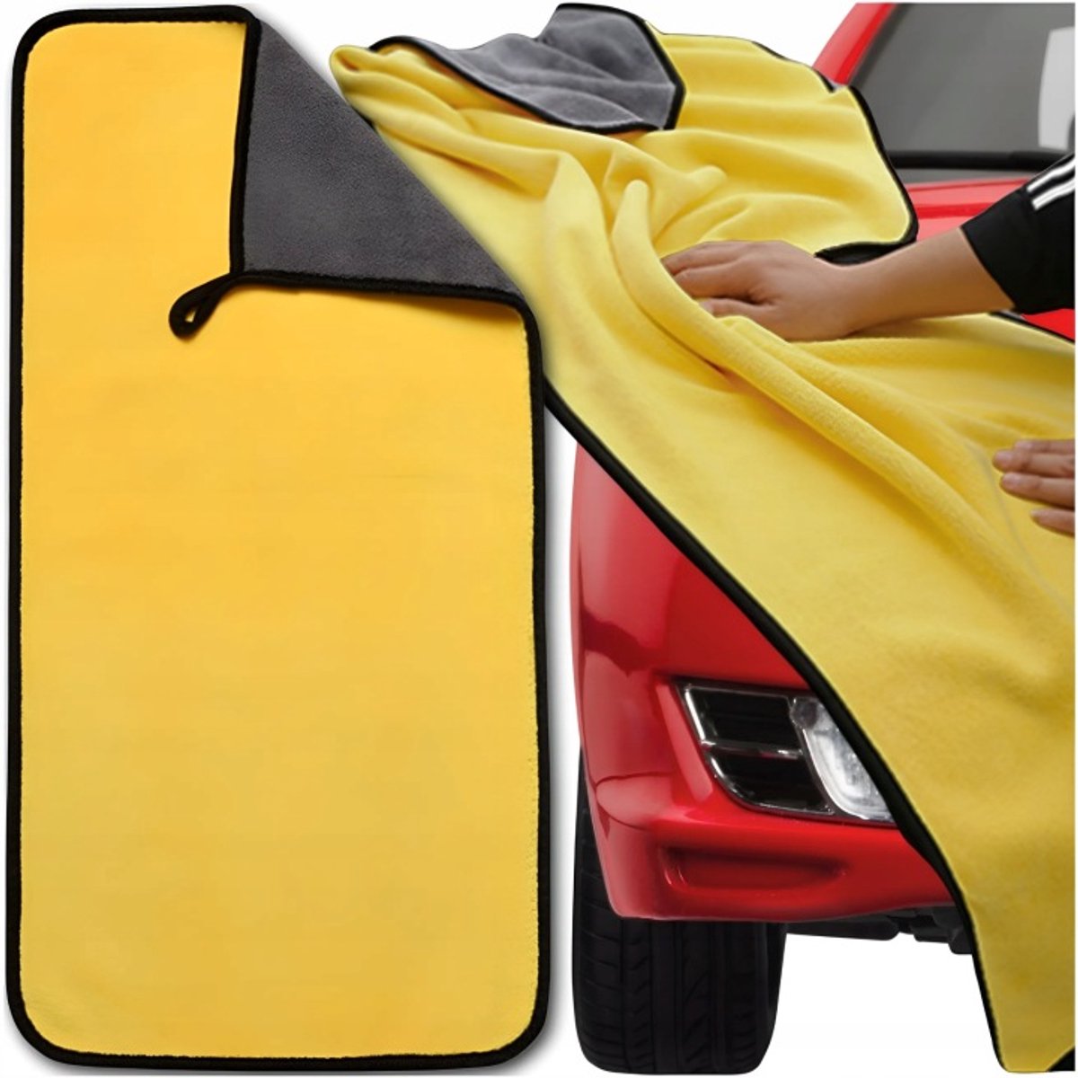 Autowashanddoek 60x30cm, microvezel, zeer absorberend en sneldrogend.