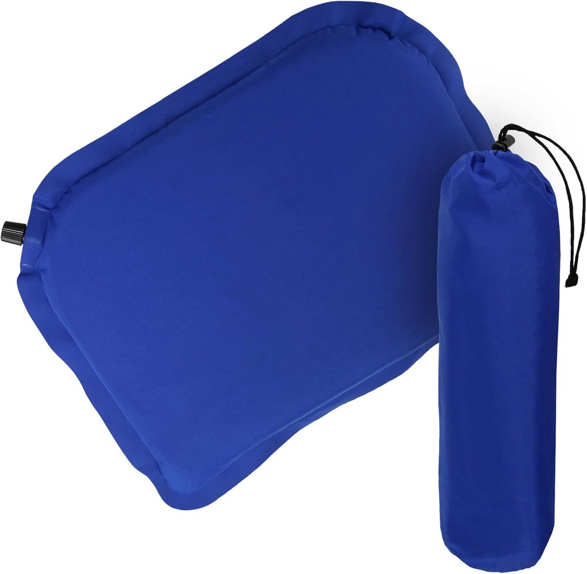 Opblaasbaar Kussen - Reiskussen - Opblaasbaar Zitkussen - Lichtgewicht En Snel Opblaasbaar - Kussen - Geschikt voor buiten - Lichtgewicht en draagbaar - Blauw - 1 Stuk - van Imperatoris