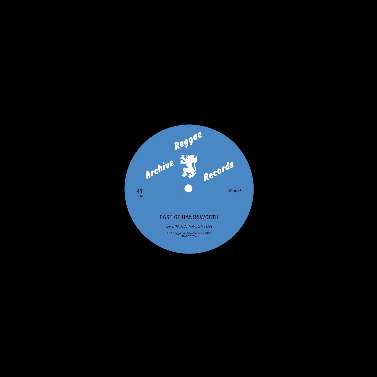 Linton Haughton - East Of Handsworth (12" Single)