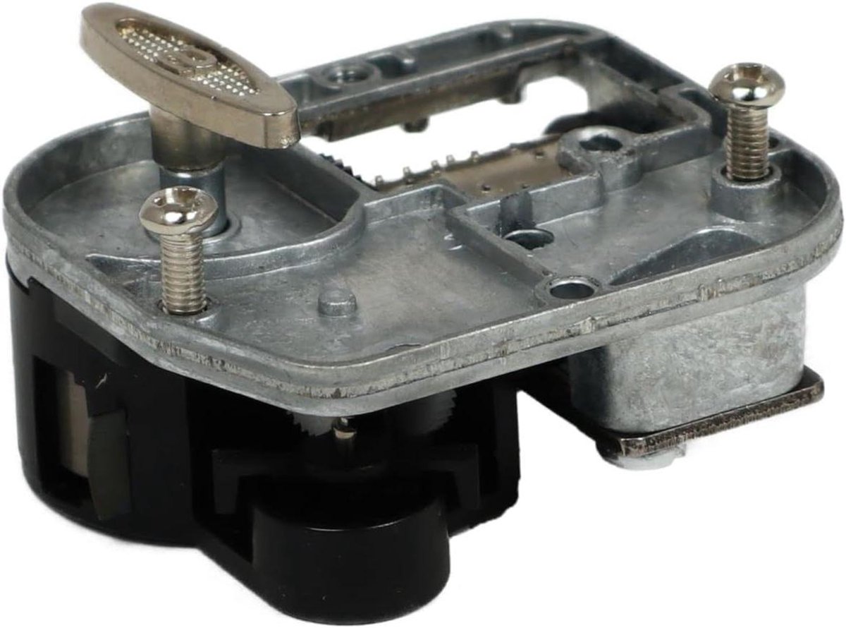 Muziekdoos Speelwerk - Melodie Mechanisme - Muziek Maken - Zelf Bouwen - 50 mm Breed - Zilverkleurig