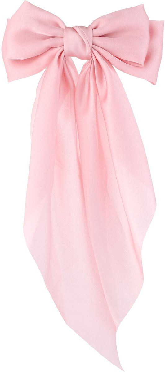 She life style - Roze strik haarspeld -