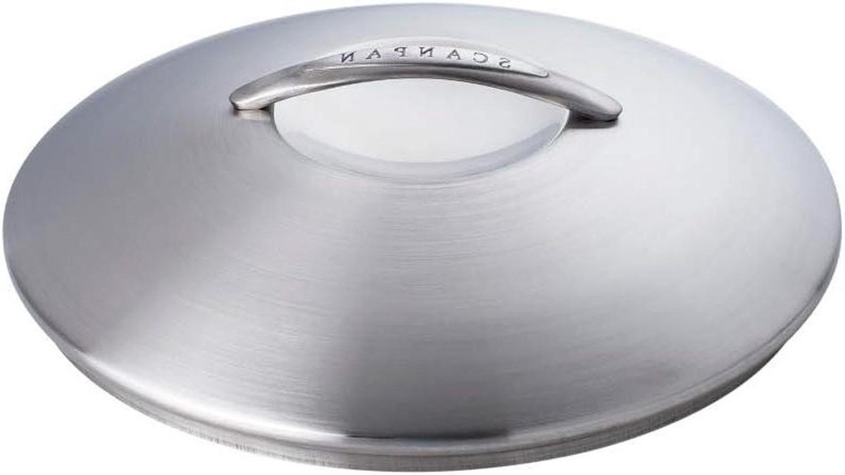 RVS Deksel - Pannen Deksel - Koken en Bakken - Ovenbestendig - 23.5 cm - Zilver