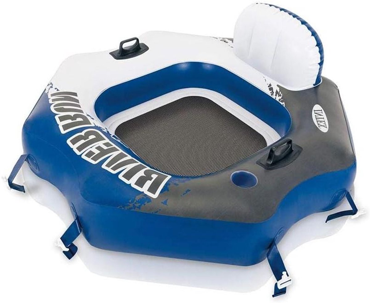 Opblaasbare Zwemband - Zwemring Donut - Waterpret Zomer - Extra Groot - 130 x 126 cm - Blauw