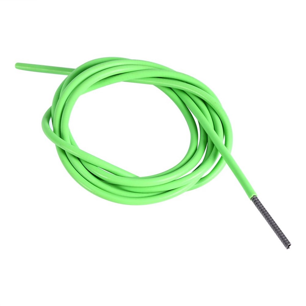 Allecto - Fietskabel - Remkabel voor mountainbike - 2 meter - Groene kabel - Betrouwbare fietsaansluiting - Geschikt voor elke fiets - 5 mm