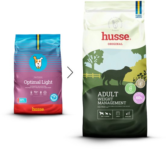 Husse Optimal Light - Hondenvoer - 7 kg