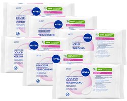 NIVEA Verzorgende Reinigingsdoekjes - Make-up Remover Doekjes - Droge huid - Amandelolie -…