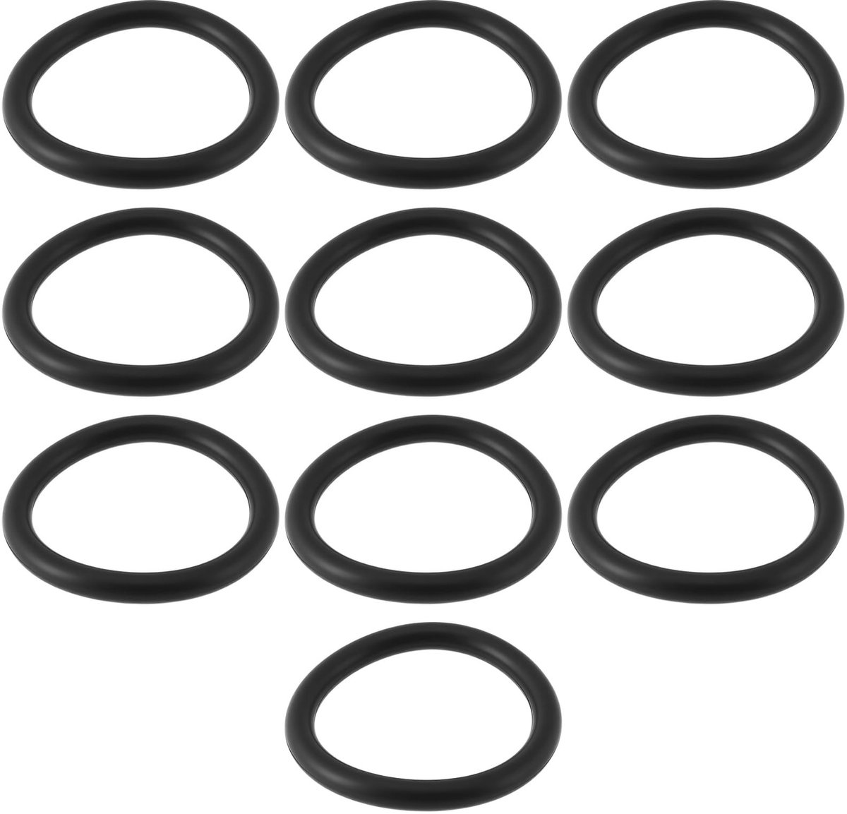 Allecto - Brandstoftankafdichtingen - 10 Stuks - 25x32x3.5mm - Duurzaam Materiaal - Geschikt voor Tuinmachines - Perfecte Afdichting - Geschikt voo...