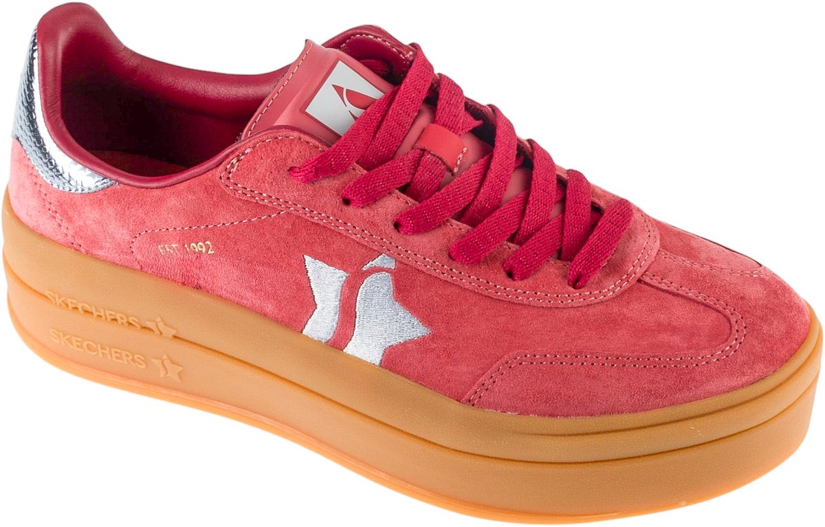 Skechers Academy Hi-Elevated Essence, Vrouwen, Rood, Sneakers, maat: 39,5