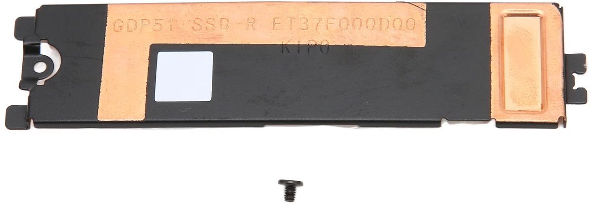 Allecto - SSD Heatsink Cover - M.2 NVMe koeling - Geschikt voor XPS 15 9500 9510 9520 - Hoge warmteafvoer - Verbeterde prestaties - Ondersteunt sne...