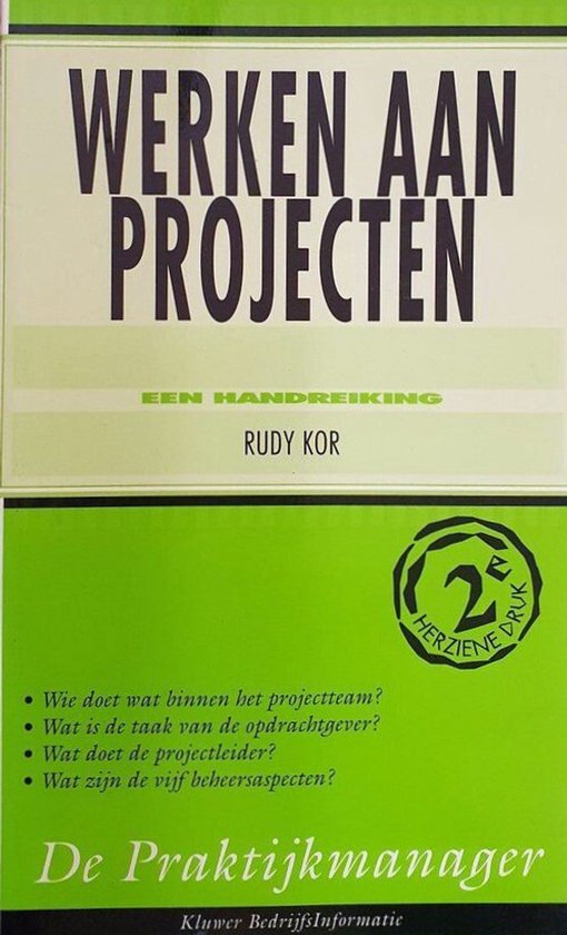 Werken aan projecten - cover