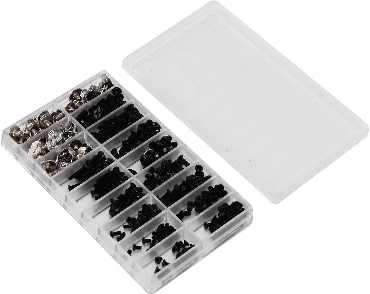 Allecto - Schroeven Set - Hoogwaardige M2 M2.5 M3 Schroeven - Voor PC Installatie - 360 Stuks - Duurzaam en Sterk - Geschikt voor Diverse Toepassin...