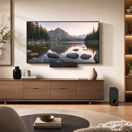 VolkanoX Empire - Soundbar voor TV Draadloos - Draadloze Subwoofer - HDMI ARC - Bluetooth - 2.1 van Merkloos — afbeelding 5