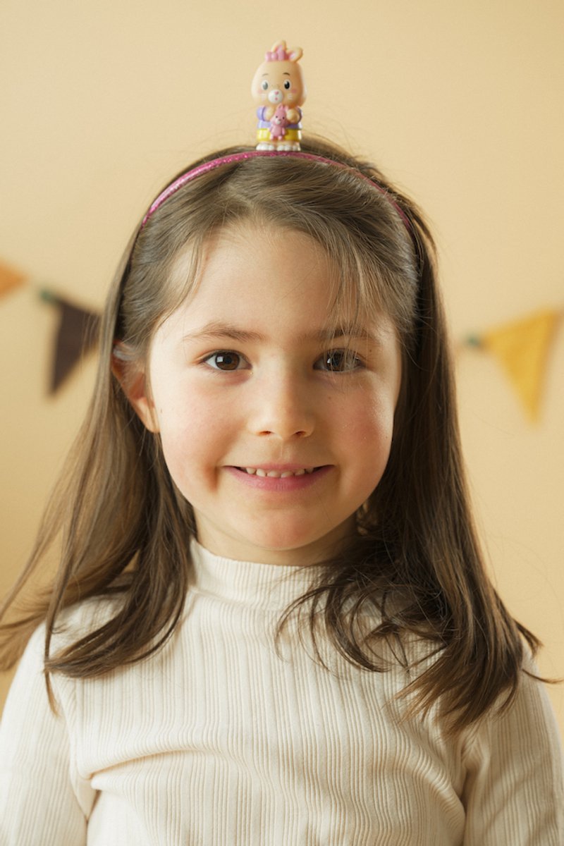 Klorofil speelset familie "Konijn" | Speelfiguren set - Poppetjes familie - Kinder Speelgoed - Flora, Warren, Abby en Roger - Vanaf 18 maanden - 4-Delig — afbeelding 4